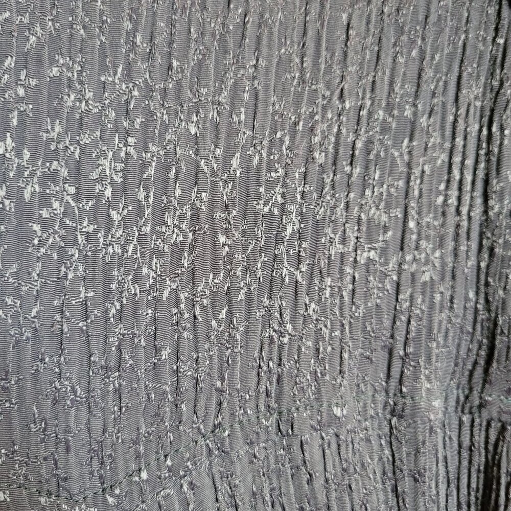 Y2K Whimsygoth Witchy  Fairy Grunge Goth Women's Black 3/4 Sleeve Tie V Neck Sty - Picture 3 of 7